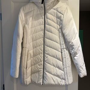 Marc New York Elegant Women's White Puffer Jacket